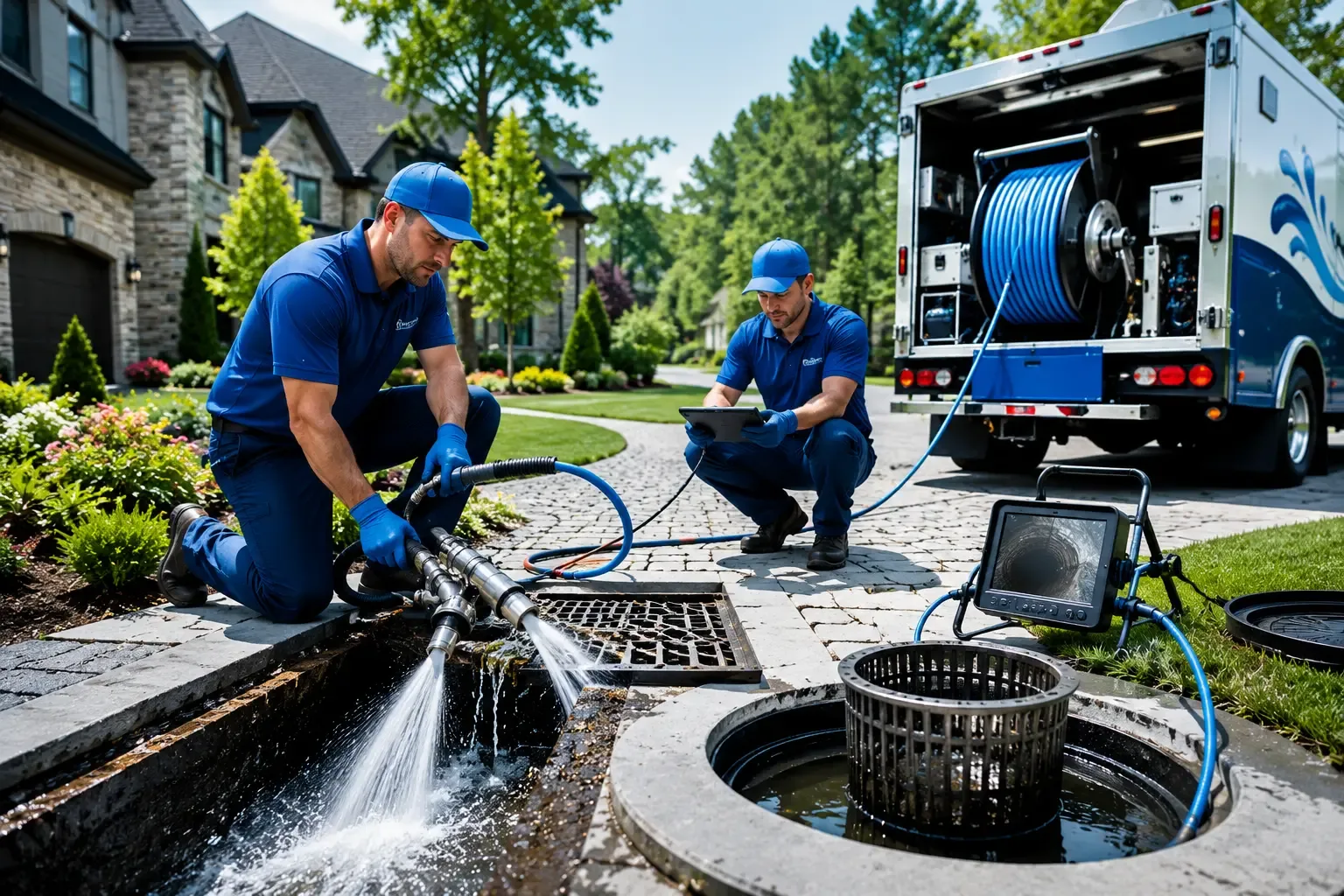 Local outdoor drain cleaning professionals in Remus, MI